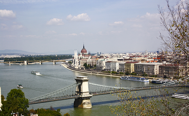 Budapest vistas Monte Géllert