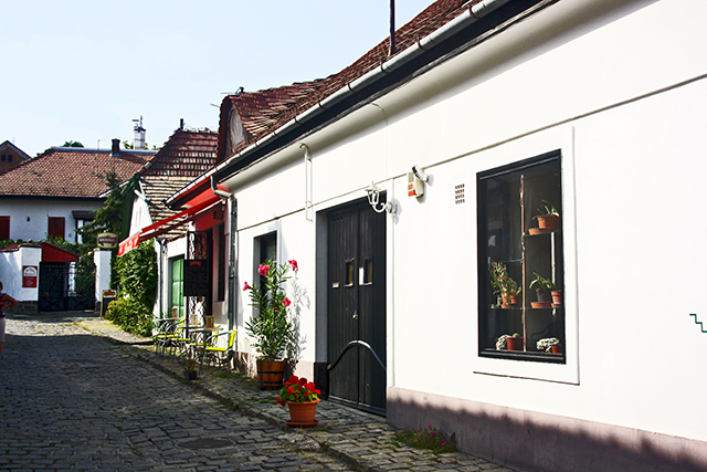 Centro histórico empedrado Szentendre
