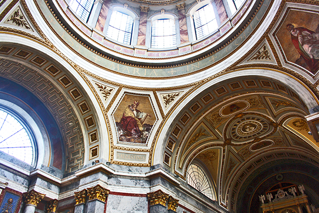 Cúpula y frescos Basílica Esztergom