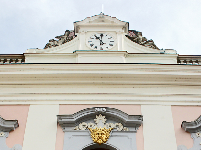 Palacio Real de Godollo detalle barroco