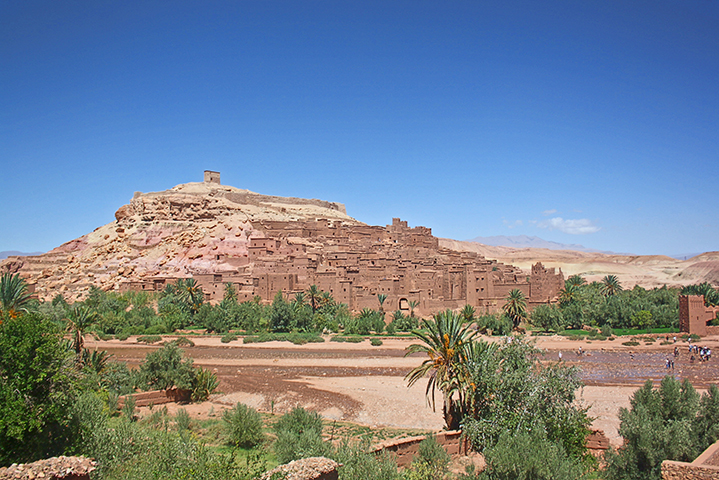 Vistas Kasba Ait Benhaddou Patrimonio UNESCO Marruecos