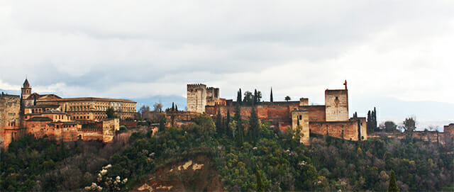 Panorámica Alhambra Granada Mirador San Nicolás
