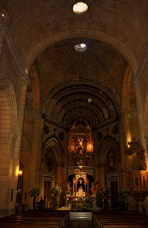 Interior Santurario Virgen Mar Almería
