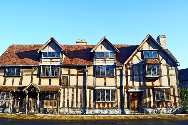 Fachada casa natal William Shakespeare Stratford-Upon-Avon